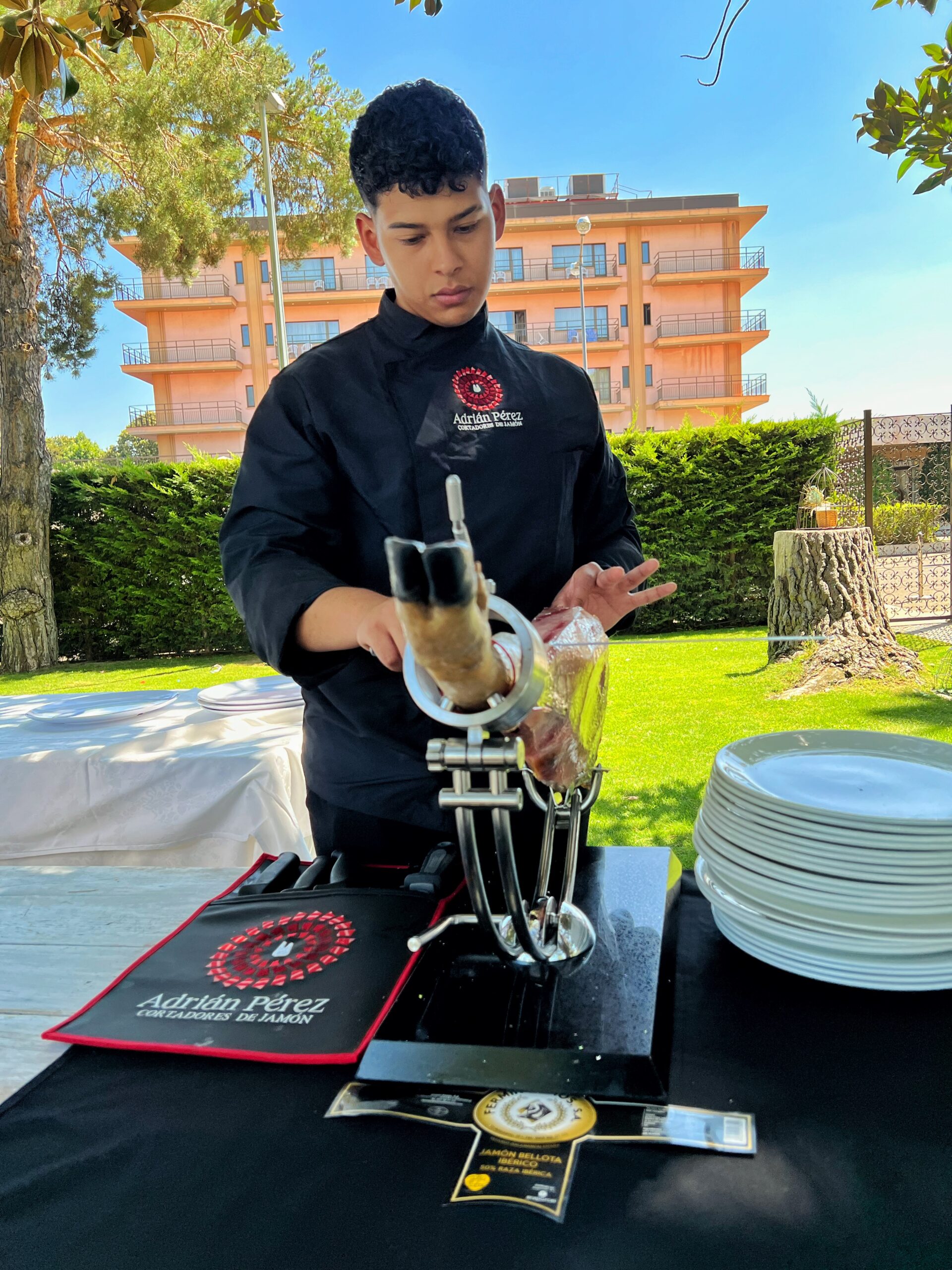 cortador de jamón profesional